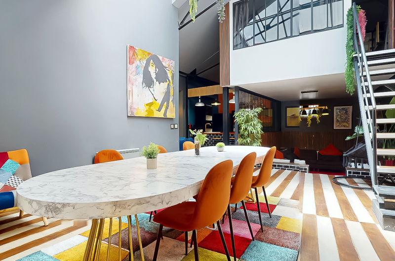 renting a loft for a film shoot in the center of Paris