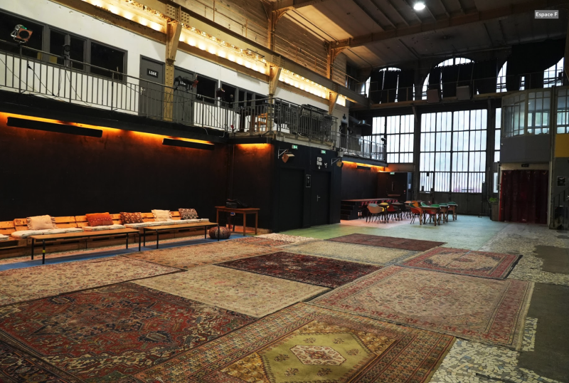 Place designated for vehicle launch events in Paris, FRANCE