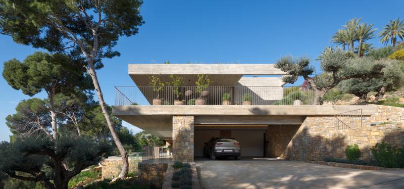 villa for car photo shoot in FRANCE