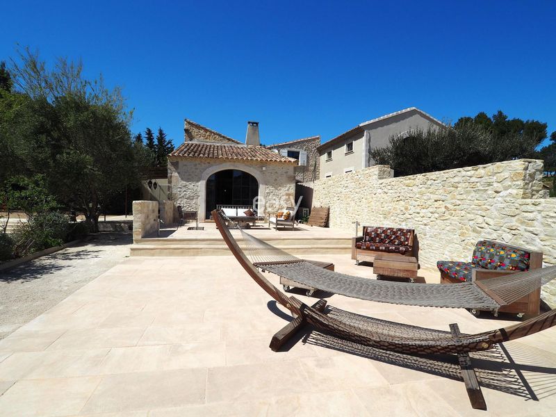 charming stone house full of character perfectly suited for a photo shooting session in the Alpilles mountains in FRANCE