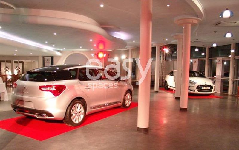 rental of a room for the official launch event of a new vehicle in Dijon