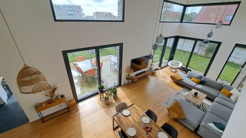 Modern villa available for rent in Lille, France, perfectly suited for professional photo productions and creative projects
