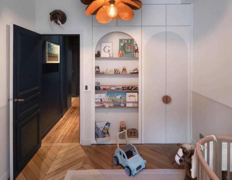 Children's room for photoshoot in central Paris