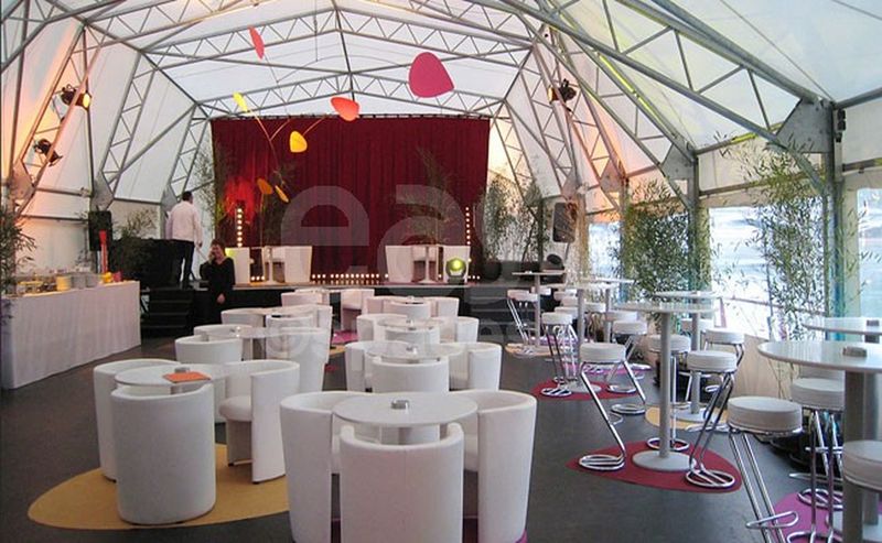 Location for an exclusive product launch event on a boat in the city of Lyon