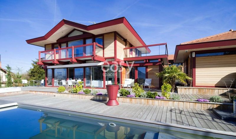Modern Villa Perfectly Equipped for Photo Shoots and Film Shooting Projects Located in Annecy
