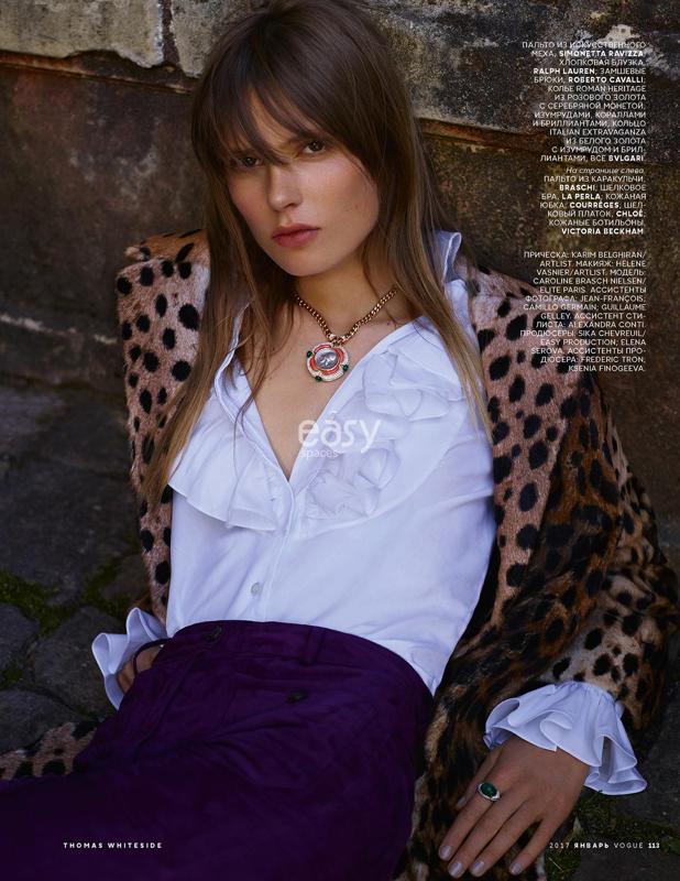 photo production for Vogue magazine in nice south of france