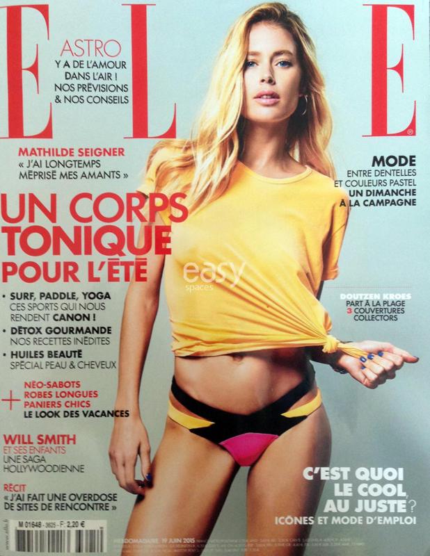 photo shoot with Doutzen Kroes in Cannes festival