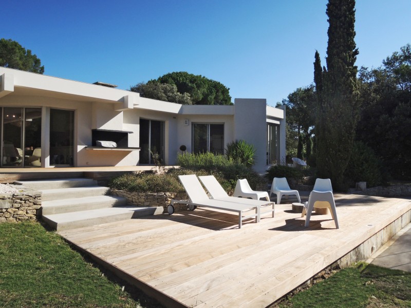 modern house for rent in south of france