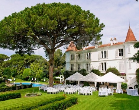 castle for events in cannes